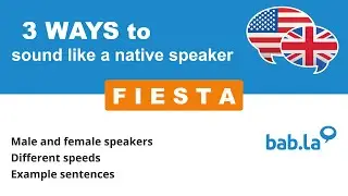 FIESTA pronunciation | Improve your language with bab.la