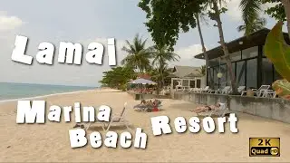Koh Samui,Lamai Beach,March 2022,Marina Beach Resort Tour,Thailand