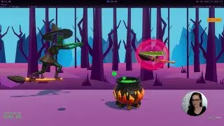 Leapin' Lizard | Side Scrolling Witchy Game | Gameplay Walkthrough with Commentary