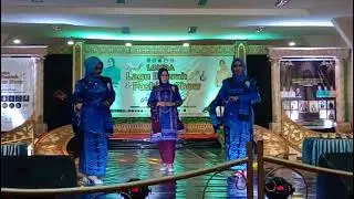 Juara 1 Lomba Fashion Show Baju kurung Melayu kreasi Coach by @didikmainoviaputra2620 CATWALK