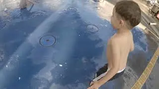 ACTION DAD INSPIRED - MY SON AT THE WATERPARK - LES CHRISTIANI
