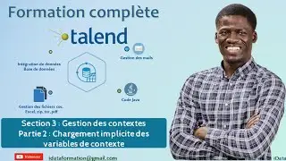Gestion des contextes (Chargement implicite des variables de contexte) – Talend Data Integration #7