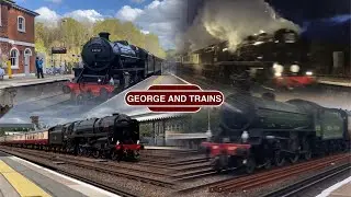 Mainline Steam Compilation 2025 | George and Trains