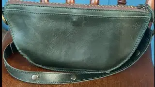 Lyons Leather Co &ldquo;Bee&rdquo; full review   #lyonsleatherco #waistbag #handbag #leather