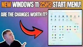 НОВОЕ меню «Пуск» Windows 11 25H2!