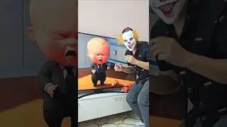 Смешное видео 😂😁 Босс-молокосос, классная сцена #мультик #мемы #смешно