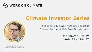 Climate Investors Series: Pale Blue Dot