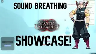 Sound Breathing Showcase! Slayer Unleashed +pvp and codes