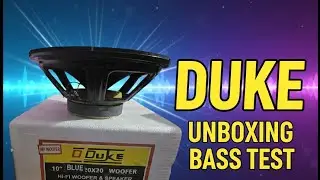 DUKE 10 Inch Woofer BASS Test #guntur #speaker #woofer guntur - 8121531906