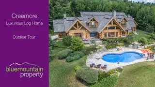 Luxurious Log Home in Creemore Ontario - Blue Mountain Property