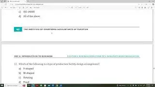 PRC 5 | APQs | Chapter 9 | ITB | Business | November 2025