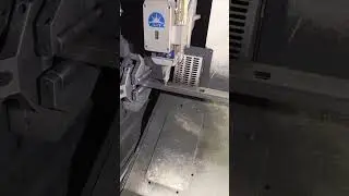 Cnc hole cutting efficient? #furniture #welding #furnitureoutletstores #furnituremaker #machine