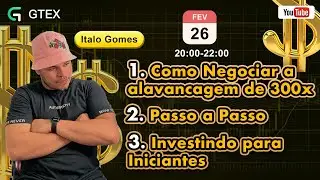 Como Negociar a alavancagem de 300x  - Passo a Passo - Investindo para Iniciantes