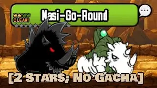 The Battle Cats | Uncanny Legends | Nasi-Go-Round | 2 Stars (All Stages) [No Gacha]