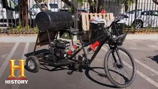 Assembly Required: SMOKIN' HOT BBQ-On-The-Go is a STUNNING Build (Season 1) | History