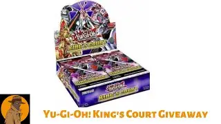 Yu-Gi-Oh! King's Court Booster Box Giveaway!!