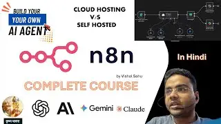 n8n Complete Tutorial for Beginners in Hindi | Build Your Custom AI Agent | Learn Automation #n8n