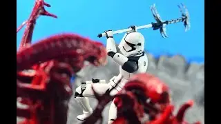 Bandai S.H. Figuarts Star Wars Last Jedi First Order Executioner Review