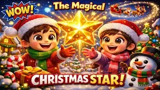 The Magical Christmas Star ⭐ | 3D Christmas Story for Kids | Holiday Animation