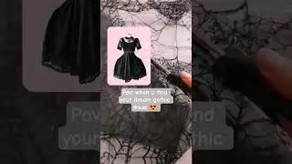 Goth Dress🖤 Xs to xxl 📦 I deliver worldwide 🌎 #gothicstyle #gothdress #wednesdayaddams #gothgirl