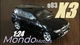 #66 BMW e83 X3 3.0sd 1:24 Mondo Motors- Gallery of detailed model.