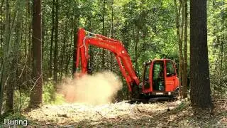 Kubota KXO80-3 Fecon Mulcher
