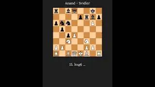 📌 Viswanathan Anand vs Peter Svidler #Anand #Svidler #Gruenfeld #Linares #ChessPulse #Chess