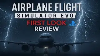 Airplane Flight Simulator : EVO | Review | Gameplay | First Look!! | PS5/PS4 | Part 1