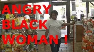 ANGRY BLACK WOMAN @ CRUSIN' THE COAST YELLS AT ME ! (SPOOF)