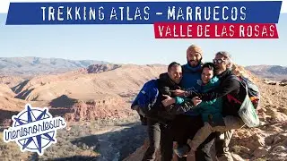 Trekking Atlas, Marruecos. Valle de las Rosas. Turismo responsable y sostenible. Senderismo.