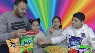 جربنا كل المقرمشات ب الكاتشب كل حاجه بخمسه جنيه 
