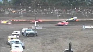 Ryan Watt Heat Race Flip - 7/14/2012 - Grandview Speedway
