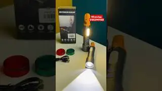 Rechargeable mini torch light #shorts #shortvideo #rechargeablelight