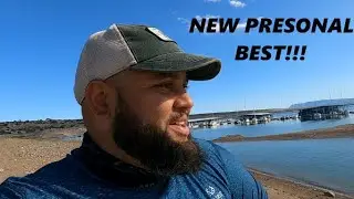 FISHING NEW SPOTS AT ELEPHANT BUTTE LAKE! (NEW PB!!)