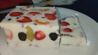 Milky fruit cake 🎂 | how to make milk fruit cake 🍰