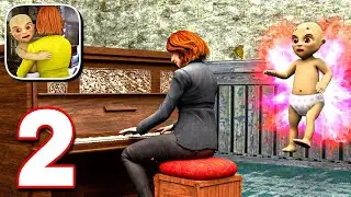 Scary Baby Scary Pink Baby 3D Gameplay Walkthrough Part 2 || No Escape Level 1 to 4 ||