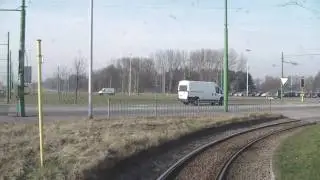 De Lijn Onboard a Tram in Antwerp Part 1 on 28-01-2009