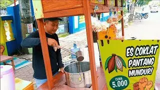 ES COKLAT KEKINIAN MURAH POOL DI PANDAAN-PASURUAN STREET FOOD