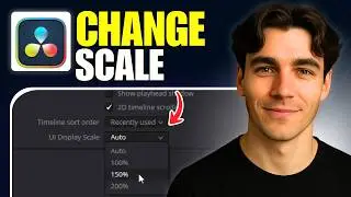 How to Change The UI Scale Or Size In DaVinci Resolve (Tutorial 2026)