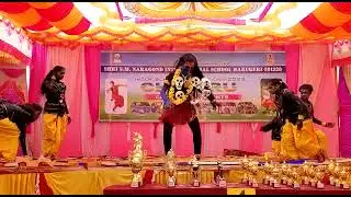 Our school performance in Narigond School Harugeri.Our girls secured second place.Congratulations