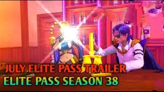 Elite Pass Season 38 | July Elite Pass Trailer | Garena Free Fire ( ZOMBIES ZONE )