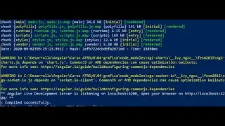 WARNING CommonJS or AMD dependencies can cause optimization  ANGULAR 10