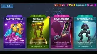 Mech Arena: robot showdown 🤩events complete