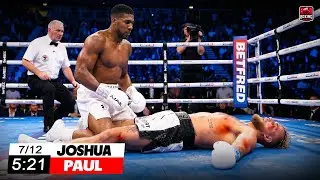Jake Paul Vs Anthony Joshua - NETFLIX 2025 FULL FIGHT - 19 December 