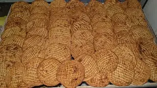 Cooking Bread Traditional Bread of Asial Baking Barbari Bread