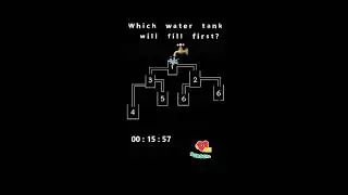 Water tank puzzle #brain #games #puzzle A. E &  I's Live broadcast