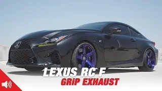 Lexus RC F with ARK Performance GRiP Exhaust