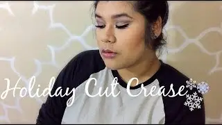 Holiday Cut Crease |Tutorial ❄️