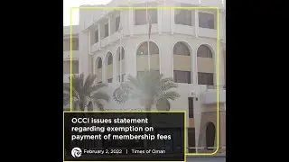 OCCI issues statement regarding exemption on payment of membership fees