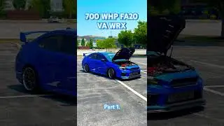 700 WHP FA20 WRX Pt. 2 #wrx #subaru  #automobile  #car #renndvous #bluecar #fa20 #milliondollarbaby